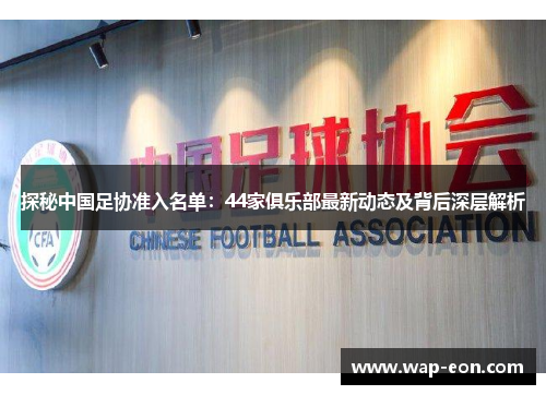 探秘中国足协准入名单：44家俱乐部最新动态及背后深层解析